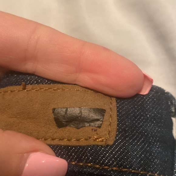 Levi’s Bold Curve Classic Rise Bootcut Jeans Sz 14 Dark Blue Wash - Picture 9 of 9